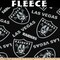 Licensed NFL Las Vegas Raiders Allover Fleece 70383 Fabric by the Yard